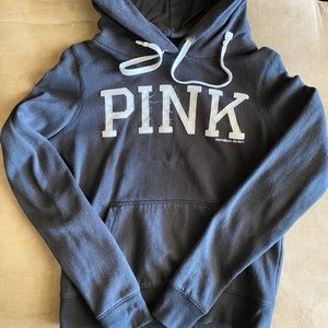 VS Pink Black Hoodie